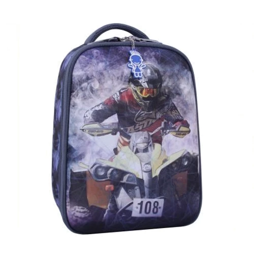 Рюкзак Bagland Turtle 17 л. серый 505 (0013466)