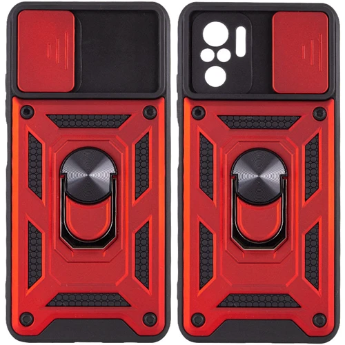 Аксесуар для смартфона Mobile Case Camshield Serge Magnetic Ring Red для Xiaomi Redmi Note 10 / Note 10s