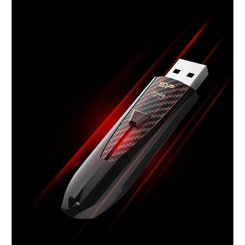 USB-флешка Silicon Power 256GB Blaze B25 USB 3.1 Black (SP256GBUF3B25V1K): Вага 8,2 г
