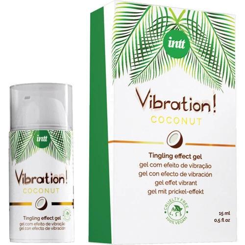 Рідкий вібратор Intt Vibration Coconut Vegan (15 мл), дуже смачний, діє до 30 хвилин: Форма випуску Рідкий вібратор