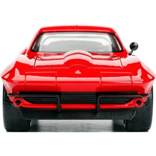 Машина металлическая Jada Форсаж Chevrolet Corvette 1966 Красная 1:24 (253203010) фото 8