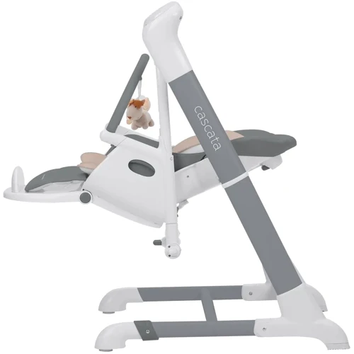 Стульчик-качели Carrello Cascata Space Grey MOQ (CRL-10303/1 Space Grey): Наклон спинки 3 положения
