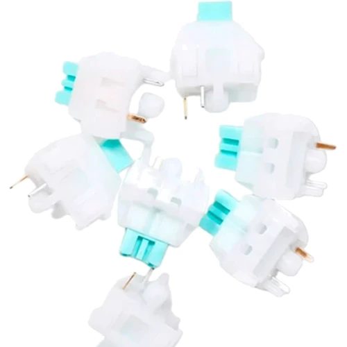 Клавиатура FL Esports Q75 SAM White Transparent Body Light Ice keycap Kailh MX Cool Mint wireless Three-Mode: Интерфейс подключения Bluetooth