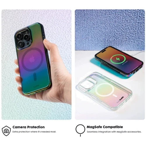 Чехол для iPhone LAUT HOLO MagSafe White (L_IP24D_HO_W) for iPhone 16 Pro Max фото 7