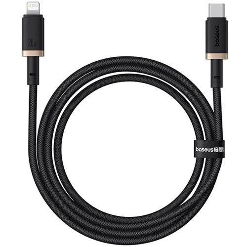 Кабель Baseus Cable USB-C to Lightning Dura Series 20W 1m Black/Gold (P10377800U01-00): Тип USB-C - Lightning