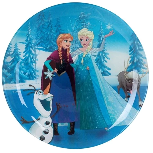 Тарелка детская десертная Luminarc Disney Frozen Winter Magic, 20 см: Тип Тарелка