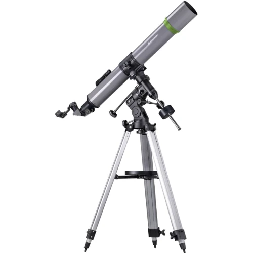 Телескоп Bresser Space Explorer 90/900 EQ3 з місячним фільтром та адаптером для смартфона (9621801) (930727): Колір серый