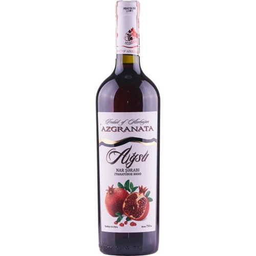 Вино гранатовое Az-Granata АГСУ полусладкое, 10-12%, 0.75л (TVZ4760081502065)