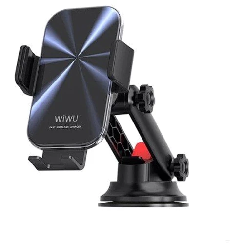 Держатель WIWU Car Holder Wireless Charger Liberator CH-307 15W Black: Производитель WIWU