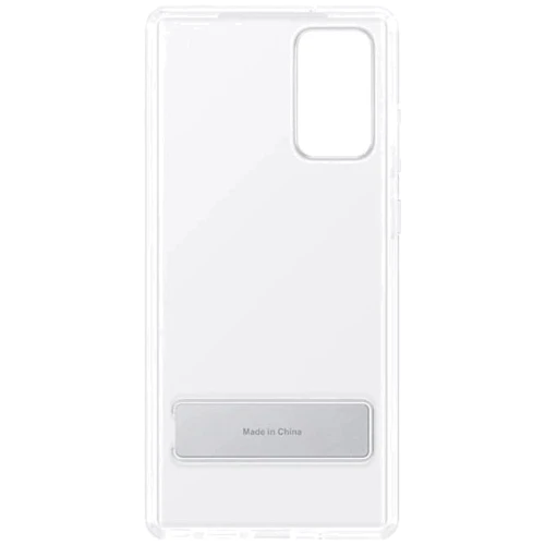 Чехол для телефонов Samsung Clear Standing Cover Transparent for Samsung N980 Galaxy Note 20 (EF-JN980CTEGRU): Материал TPU силикон