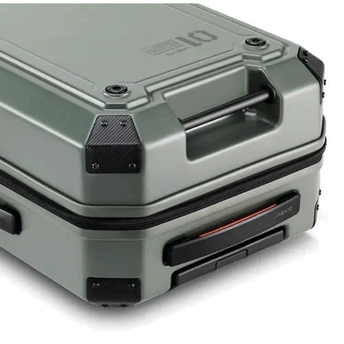 Чемодан Xiaomi Ninetygo Urevo Luggage 20" Green (6941413224789): Материал Поликарбонат + Полиэстер