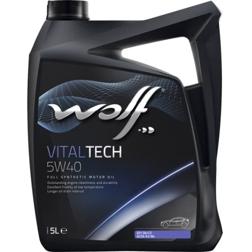 Моторное масло WOLF VITALTECH 5W40 5л