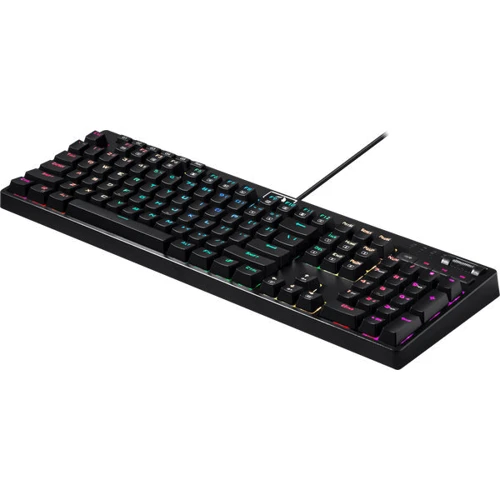 Клавіатура Redragon Manyu RGB USB Black (78309): Тип клавіш механічний