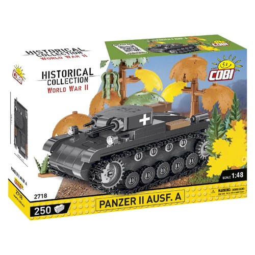 Конструктор Cobi Вторая Мировая Война Танк Panzer II, 250 деталей