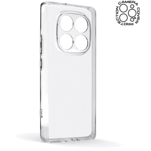 Чохол для телефона ArmorStandart Air Series Camera cover Transparent for Xiaomi Redmi Note 14 Pro 5G / Poco X7 (ARM79717): Матеріал TPU (термополиуретан)