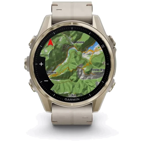 Смарт-часы Garmin Fenix 8 AMOLED 43mm Sapphire Soft Gold with Limestone Leather Band (010-02903-40): Виды спорта Дайвинг, Парусный спорт, Серфинг, Гольф, Плавание, Велоспорт, Бег