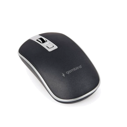 Мишка Gembird MUSW-4B-06-BS Wireless Black-Silver: інтерфейс підключення Wireless