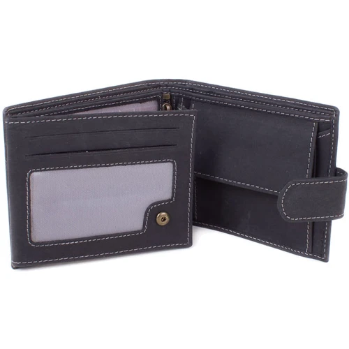 Мужское портмоне Always Wild черное (DNKN992L-MHU-black): Формат кошелька Вертикальный