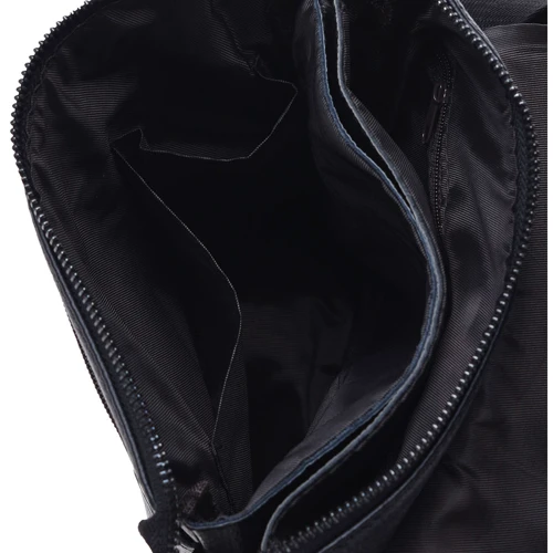 Мужская сумка планшет Keizer черная (K12055-black): Стиль Повседневный (Casual)