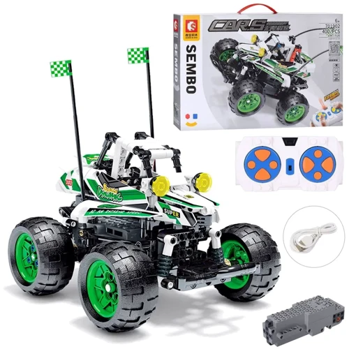 Конструктор SEMBO BLOCK 701902 Баггі Jungle Boy Q Car на радіокеруванні: undefined undefined