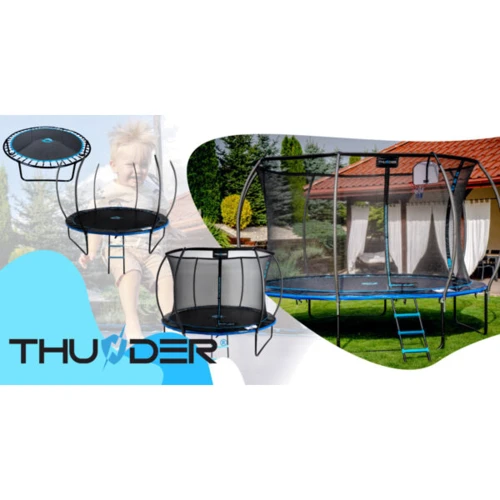 Батут Thunder INSIDE ULTRA 10FT голубой (INSIDE-ULTRA-10FT-BLUE)