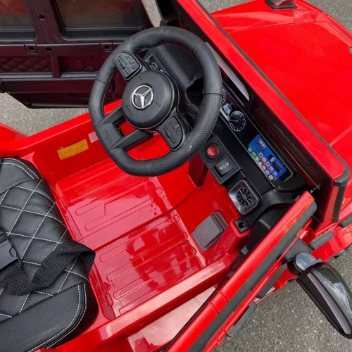Электромобиль Kidsauto Mercedes-Benz G63 AMG NEW красный лак: Максимальная скорость, км/ч 5