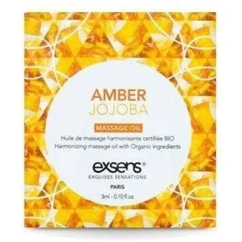 Пробник массажного масла EXSENS Amber Jojoba 3мл: Тип Масло