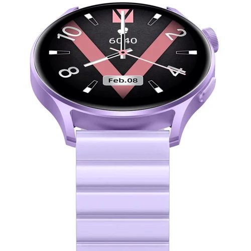 Смарт-часы Kieslect Lora Lady 2 Purple: Материал корпуса алюминий