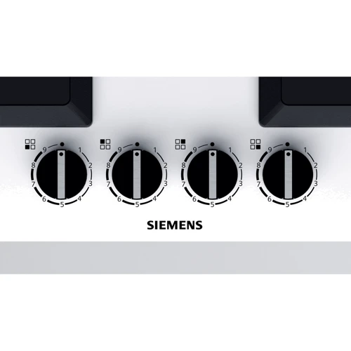 Варильна поверхня газова Siemens EP6A2PB20R: Кількість конфорок 4