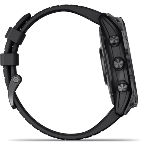 Смарт-часы Garmin Epix Pro (Gen 2) 51mm Slate Grey with Black Band (010-02804-21): Материал корпуса Армированный волокном полимер с титановой задней крышкой