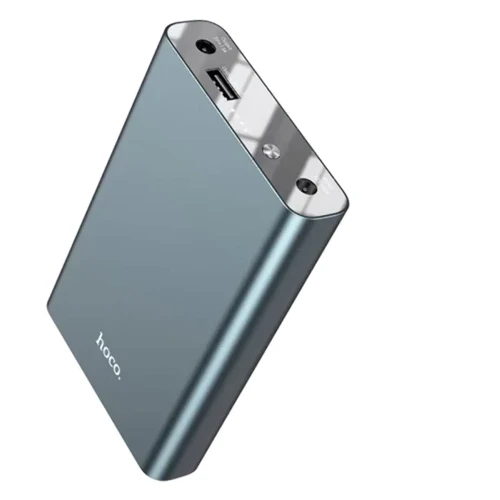 Внешний аккумулятор Hoco Power Bank 10000mAh J97 UPS Metal Grey