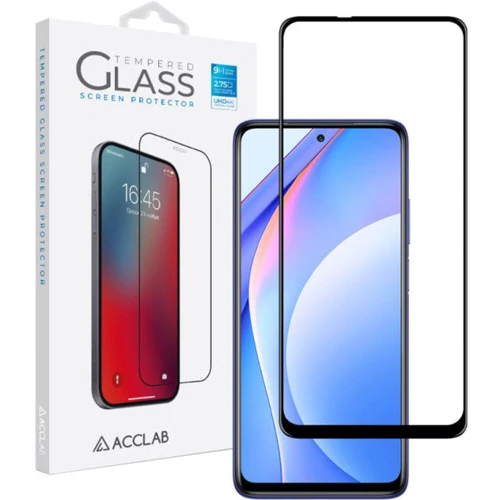 

Acclab Tempered Glass Full Glue Black for Xiaomi Mi 10T Lite