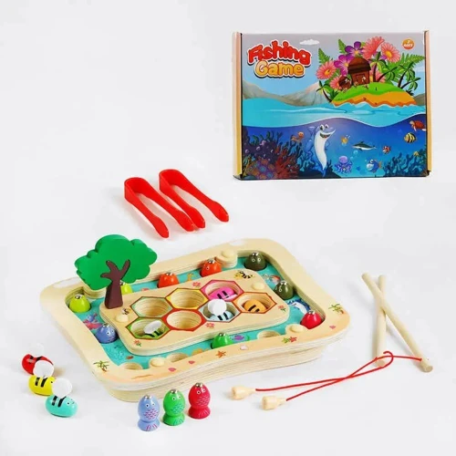 Розвиваюча гра Магнітна рибалка 2в1 (З 58620): Виробник Noname