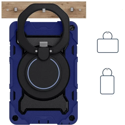 Аксесуар для планшетних ПК BeCover Armored Shockproof Case з Stand Blue для Lenovo Tab M11 TB-TB330FU/Xiaoxin Pad 11 2024 (711929)