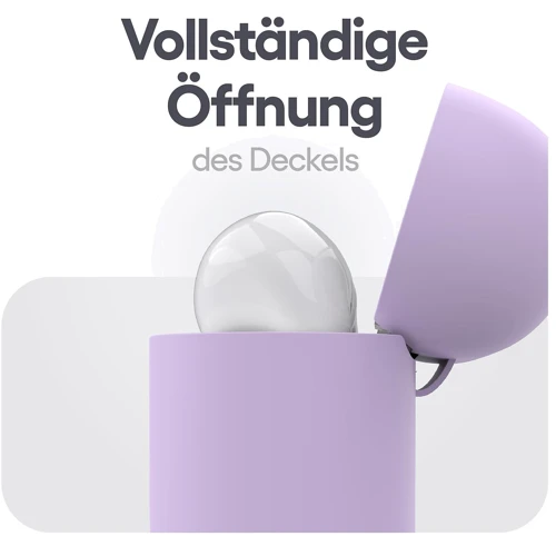 Чехол KeyBudz Elevate Series Keychain Lavender (AP3_S5_LVD) for Apple AirPods 3 фото 3