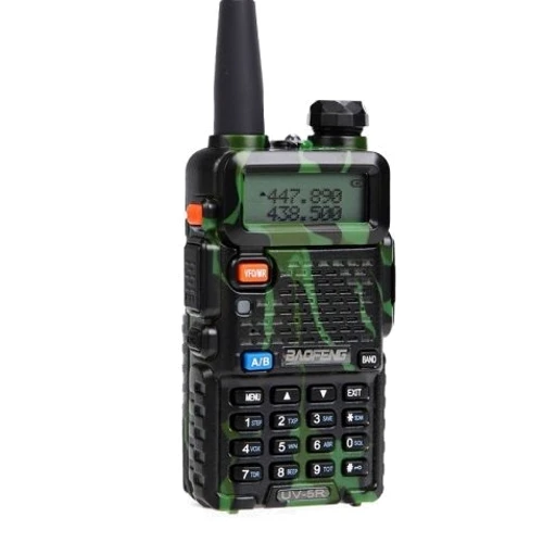 Комплект раций тактический Baofeng UV-5R Tactical Camo: Тип рация аналоговая