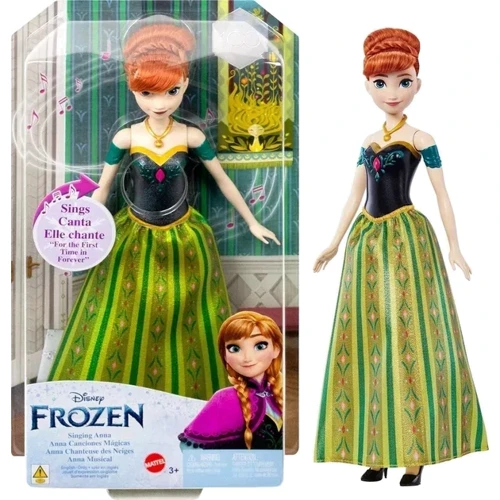 Кукла Disney Princess Frozen принцесса Анна Холодное сердце (поет на английском) (HLW56) фото 5