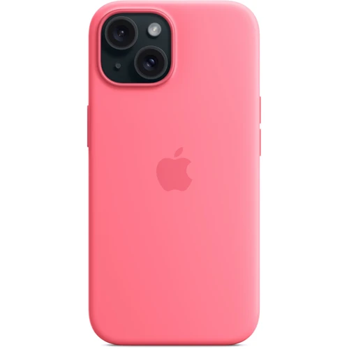 Чехол для iPhone Apple iPhone 15 Silicone Case with MagSafe - Pink (MWN93ZM/A): Тип аксессуара чехол