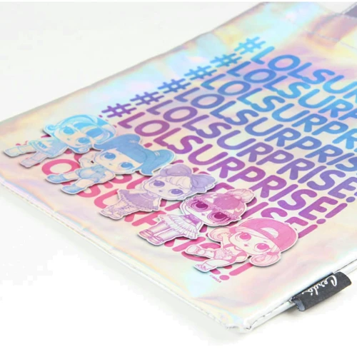 Женская сумка шоппер Cerda LOL Straps Iridescent Handbag серебристая (2100002873): Страна производитель Китай