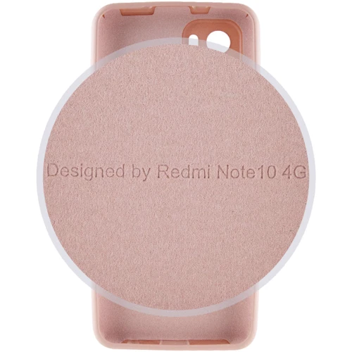 Чехол для телефонов Mobile Case Silicone Cover Shield Camera Pink for Xiaomi Redmi Note 10 / Note 10s: Тип накладка на заднюю часть