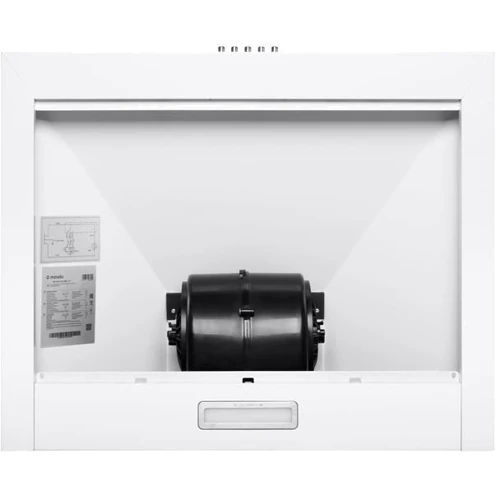 Вытяжка Minola HK 6614 WH 1000 LED: Материал корпуса металл