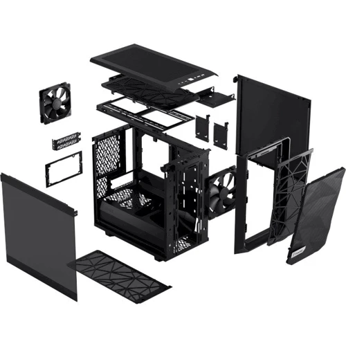Корпус Fractal Design Meshify 2 Nano Black TG (FD-C-MES2N-01) фото 12