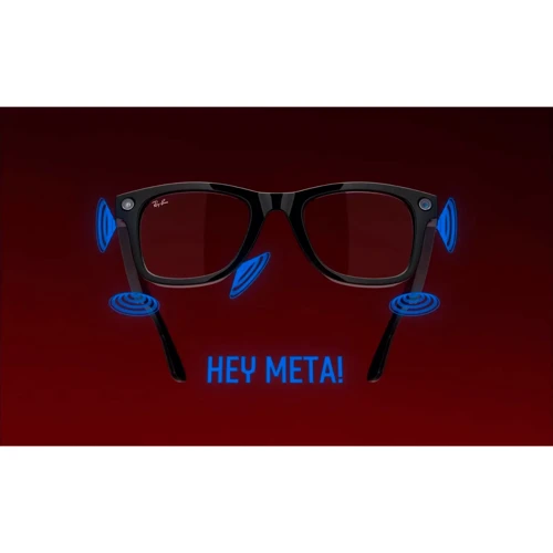 Смарт-очки Ray-Ban Meta Wayfarer Standard Matte Black/Clear to G-15 Green Transitions size M (RW4006 601SM1 50-22) фото 4