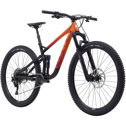 Велосипед Marin RIFT ZONE 3 рама - S 2022 29" Gloss Black/Roarange/Red (SKD-92-89): Материал рамы Алюминий