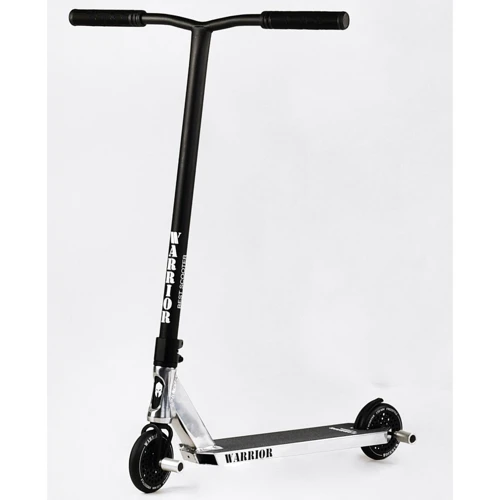 Самокат трюковый Best Scooter Warrior Black and White (112764)