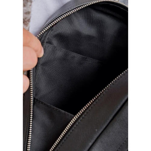 Чоловіча сумка-слінг The Wings Chest bag чорна (TW-Chest-bag-black): Фактура Матовая, Гладкая
