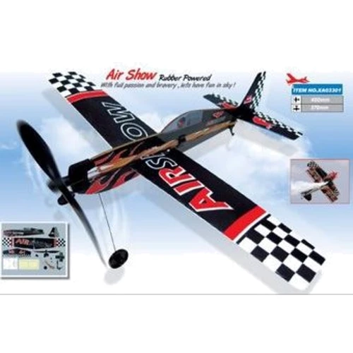 Самолет ZT Model Aviator Air Show 16" с резиномотором (XA03301)