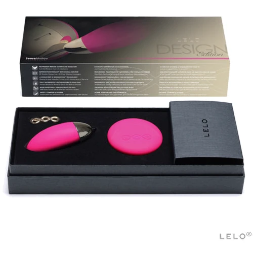 Lelo Lyla 2 Design Edition - виброяйцо с дистанционным управлением, черный