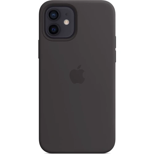 Чохол для iPhone Apple Silicone Case with MagSafe Black (MHL73) for iPhone 12 / iPhone 12 Pro: Тип чохла накладка на задню частину