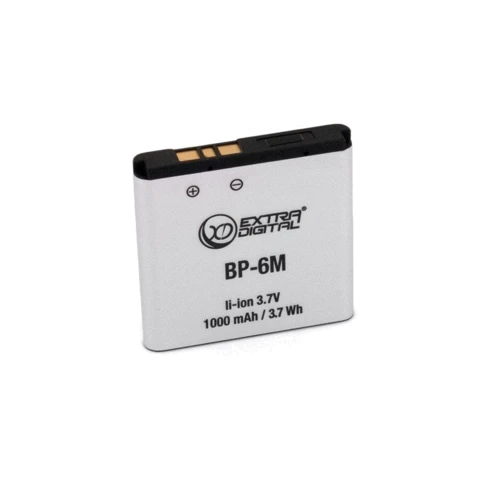 Аккумулятор ExtraDigital 1000mAh Nokia BP-6M